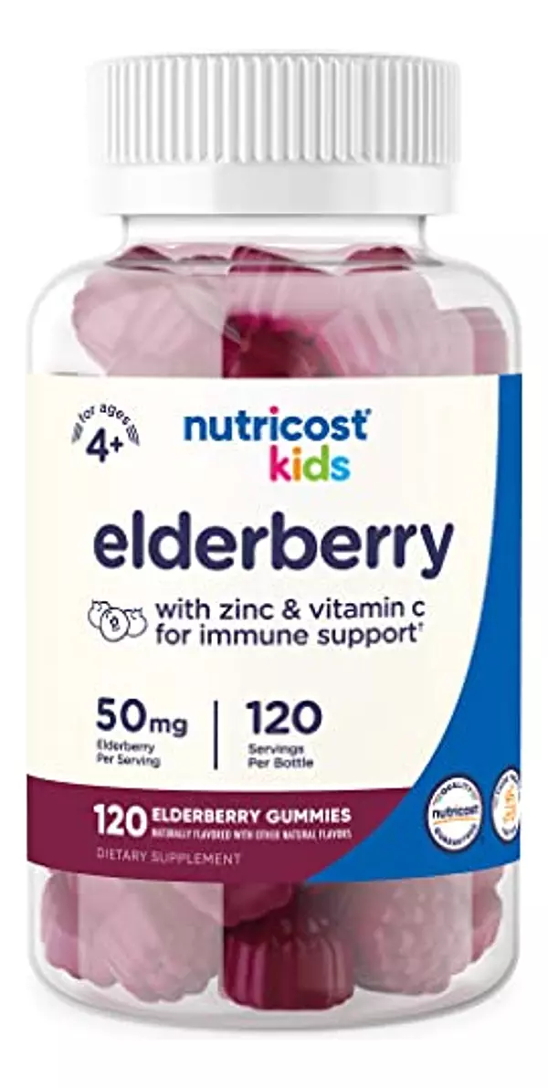 Salud y Equipamiento Médico - Gomitas De Sauco Para Niños- Nutricost 2