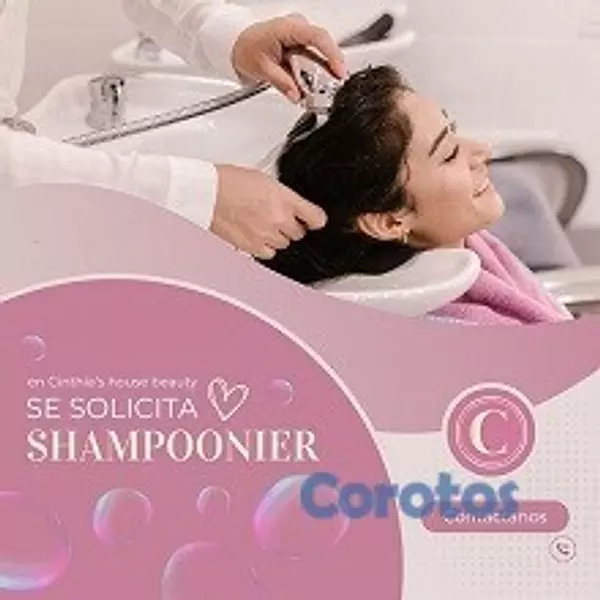 empleos disponibles - EMPLEO DE SHAMPUNIER Y PELUQUERA PROFESIONAL  2
