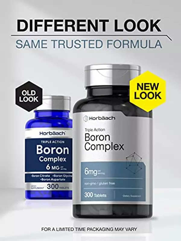 Salud y Equipamiento Médico - Complejo Triple Boro 6 Mg 300tab Horbaach 2