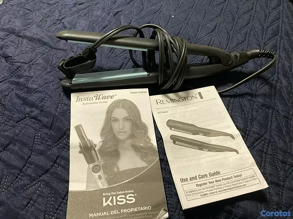 salud y belleza - plancha para cabello marca Remington 2