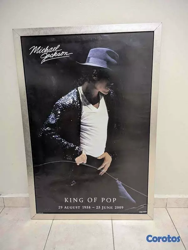 decoración y accesorios - Cuadro de Michael Jackson 2