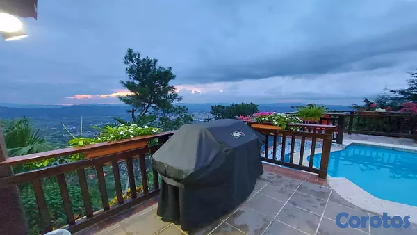 casas vacacionales y villas - En Venta Villa en Jamaca de Dios Jarabaco Con Vista 4