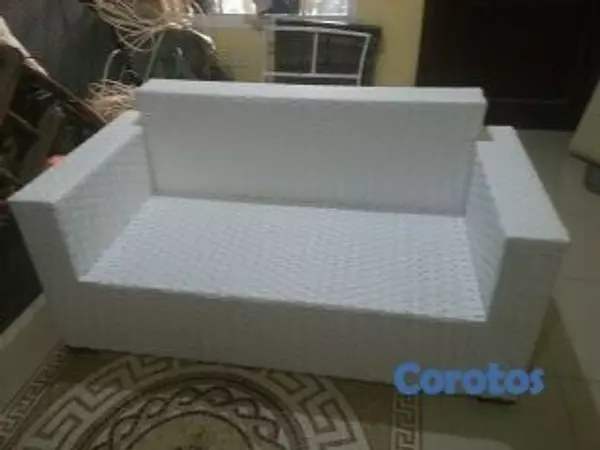 muebles y colchones - REPARACIÓN  RATTAN SINTETICO PARA EXTERIOR . - 10% de descuento . SUPER EXPECIAL 6