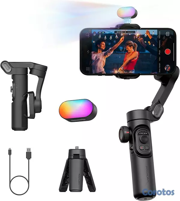 camaras y audio - Estabilizador de cardán de 3 ejes para smartphone 2