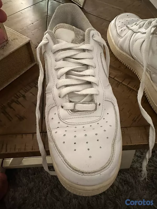 ropa para hombre - AIR FORCE/CROOKIE NIKE BLANCOS 100% ORIGINALES. 3