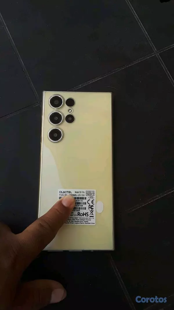 celulares y tabletas - se vende celular oukitel c61pro gigabyte 256 5