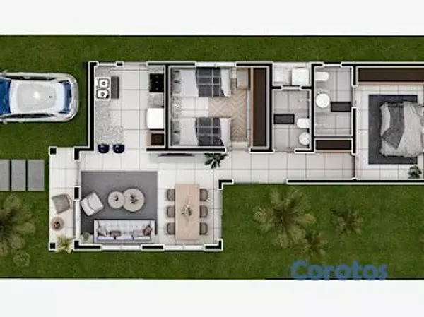casas vacacionales y villas - VENDO Proyecto de Villas en PALMA PARK RESIDENCE I 4