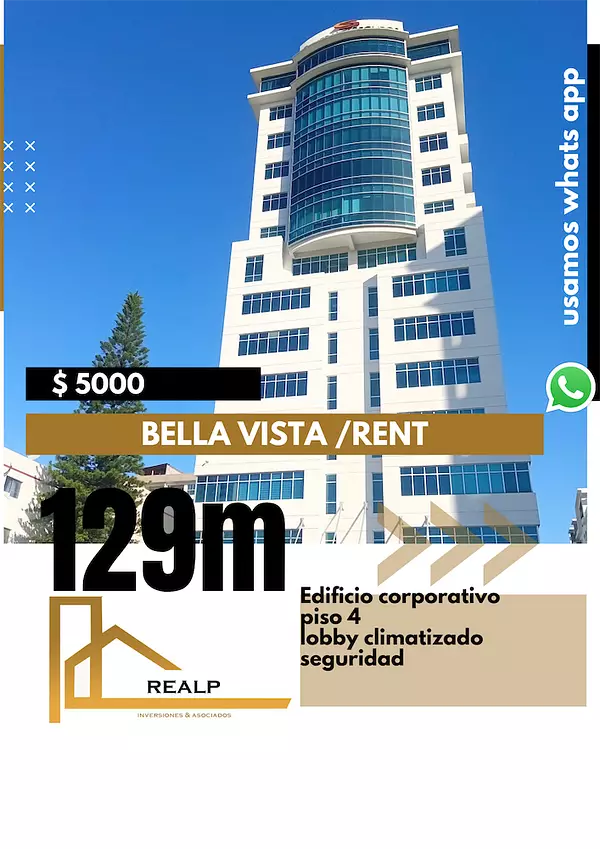 oficinas y locales comerciales - Oficina en torre corporativa zona exclusiva 1