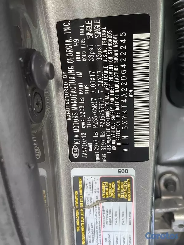 jeepetas y camionetas - Kia Sorento 2013  12
