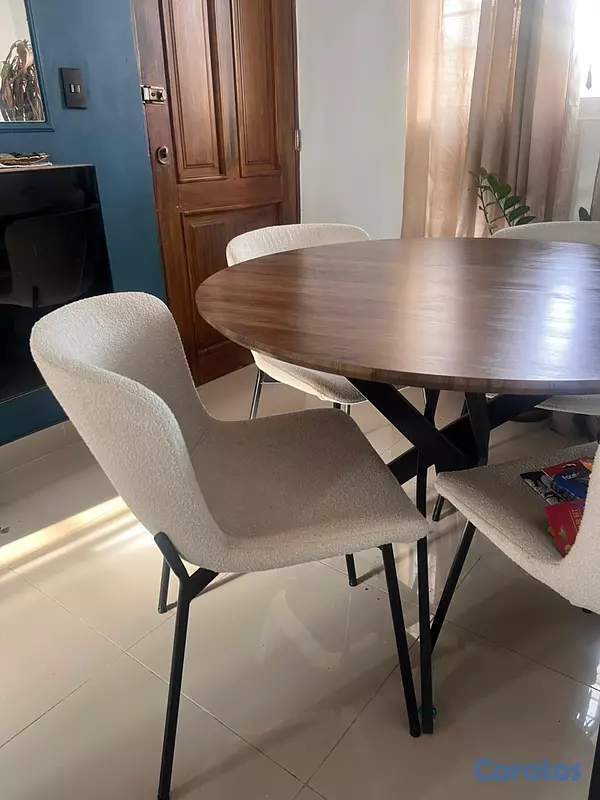 muebles y colchones - Venta de comedor 4 sillas Ilumel  3