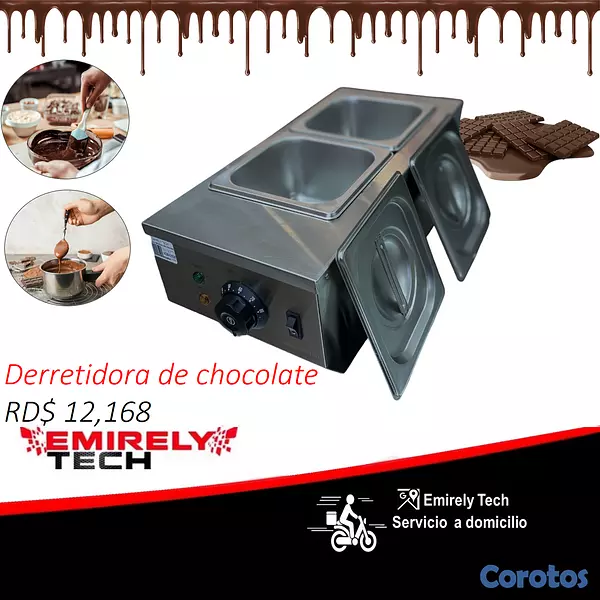 equipos profesionales - Derretidor automatico de chocolate templado 1