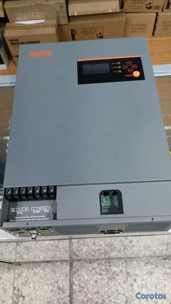 otros electronicos - Para que no te quedes sin energía llévate un inversor pawer solar de 3.5 kw ofer 1
