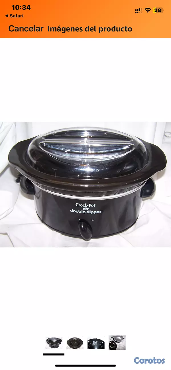 electrodomesticos - CROCK POT Slow Cooker o Olla de cocción lenta  6