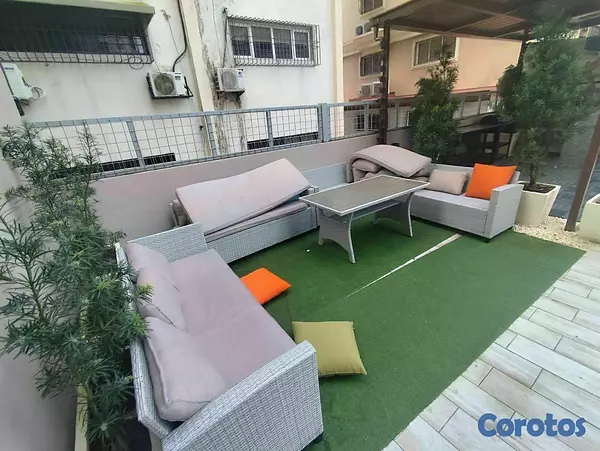 apartamentos - Se Alquila Apartamento Piso 8 Con 2 Habitaciones + 4