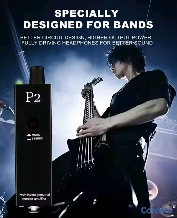 accesorios para electronica - Monitor P2 para personal de auriculares in-ear  6