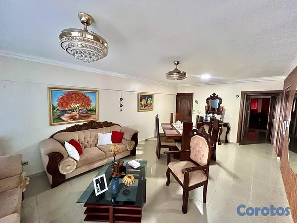 apartamentos - APARTAMENTO EN VENTA 2DO NIVEL CON TERRAZA – RENAC 6