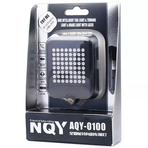 bicicletas y accesorios - Luz Led Señalizacion Automatica de Bicicleta Bike MTB ARO 29 27 5