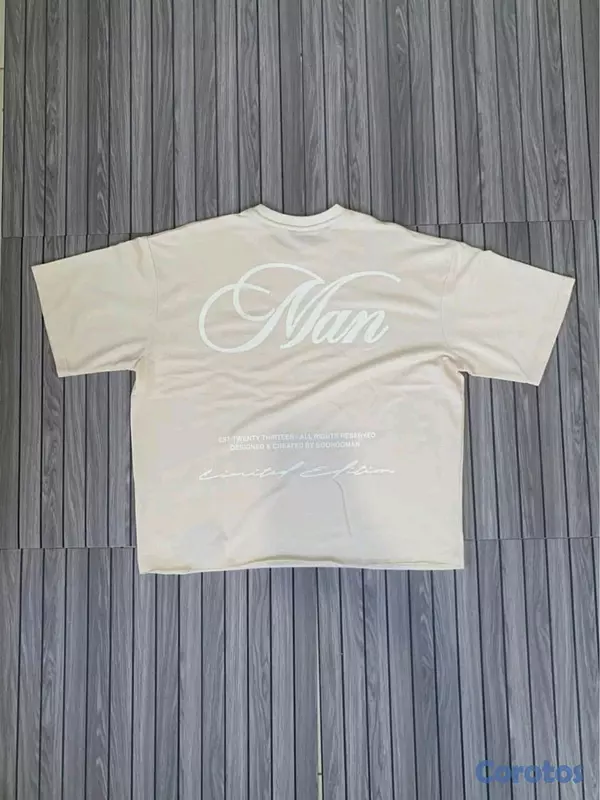 ropa para hombre - T-Shirt Beige 2