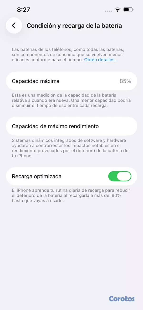 celulares y tabletas - iPhone 14 128GB 85% Bat USADO Nítido 30,000 Fijo 9