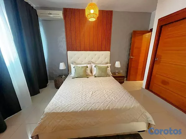 apartamentos - Apartamento en Alquiler en Piantini Amueblado de U 8