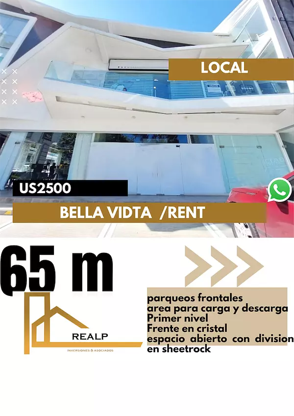 oficinas y locales comerciales - Local comercial en zona exclusiva de bella vista 1
