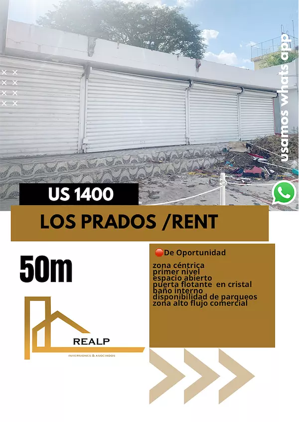 oficinas y locales comerciales - Locales en primer nivel  1