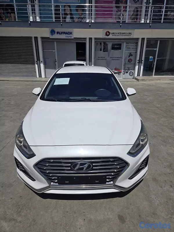 carros - HYUNDAI SONATA NEW RISE 2018 BLANCO GASOLINA 8