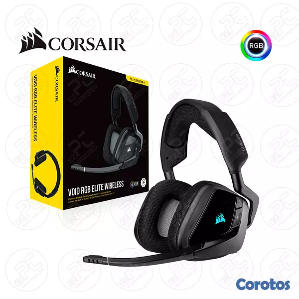 consolas y videojuegos - Corsair VOID RGB Elite Wireless Premium Gaming  5