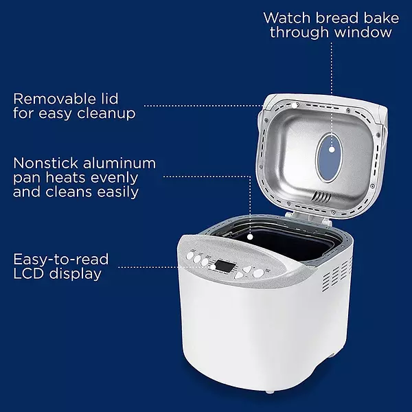 Salud y Equipamiento Médico - Máquina Para Hacer Pan Oster Expres Sin Gluten 2 Libras 3