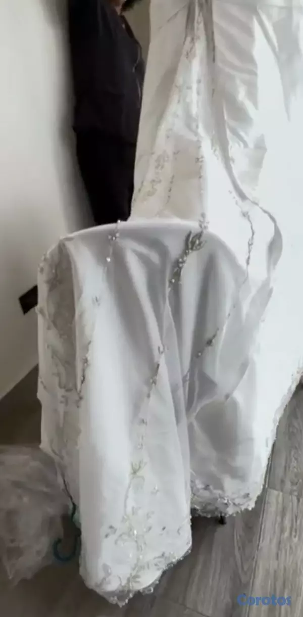 ropa para mujer - Vestido de novia como nuevo una sola postura 13