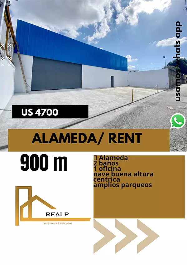 oficinas y locales comerciales - Nave en alquiler 900 m 1