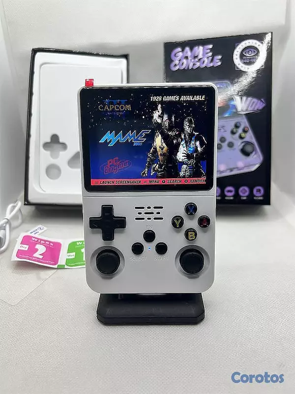 consolas y videojuegos - Portátil R36s con más de 15 mil juegos integrados  6