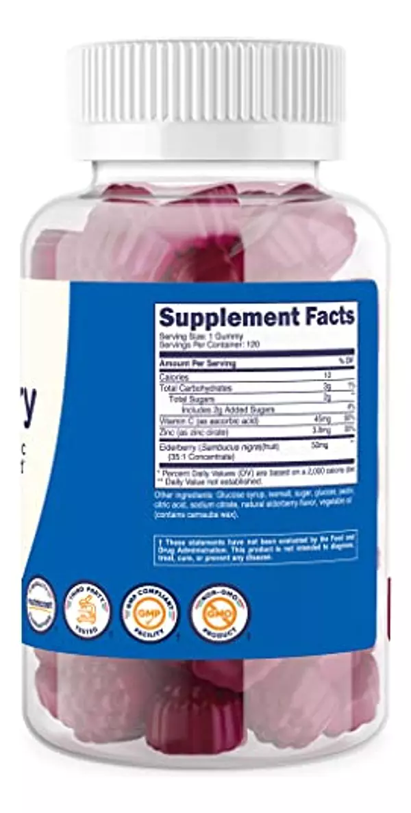 Salud y Equipamiento Médico - Gomitas De Sauco Para Niños- Nutricost 5