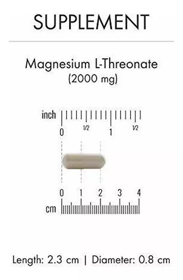 Salud y Equipamiento Médico - Dr. Mercola L-treonato De Magnesio 30 Porciones 90 Capsulas 5
