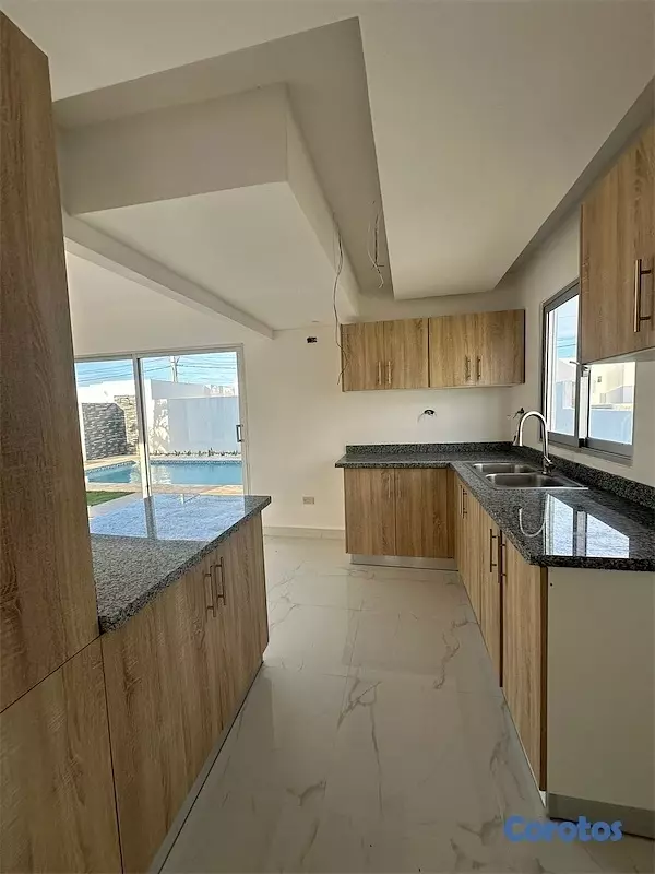 casas vacacionales y villas - Venta de Villa de lujo en punta cana con piscina zona turística  4
