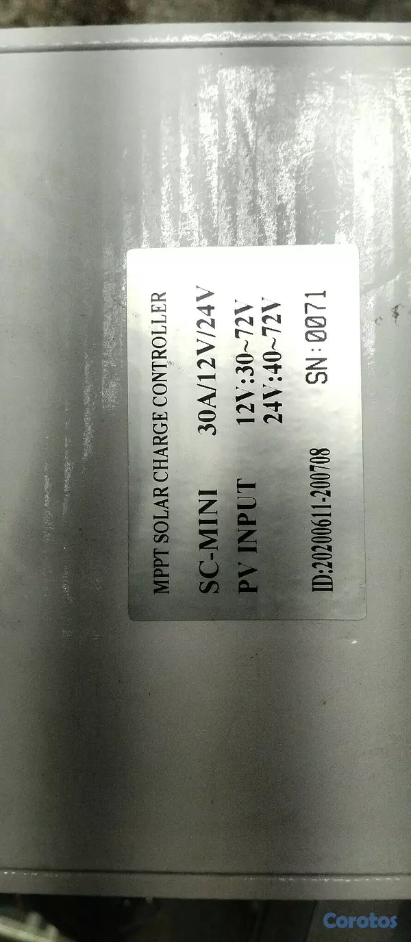 otros electronicos - reguladore de energía solar mppt de 30amp 2