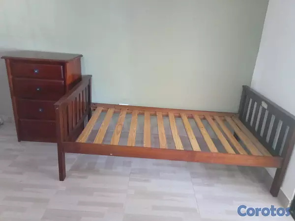muebles y colchones - Cama twin y viuro  2
