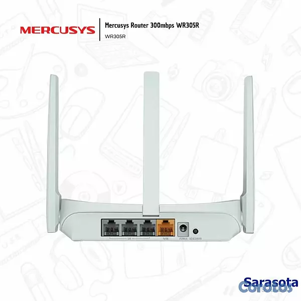 accesorios para electronica - Mercusys Router WR305R 4