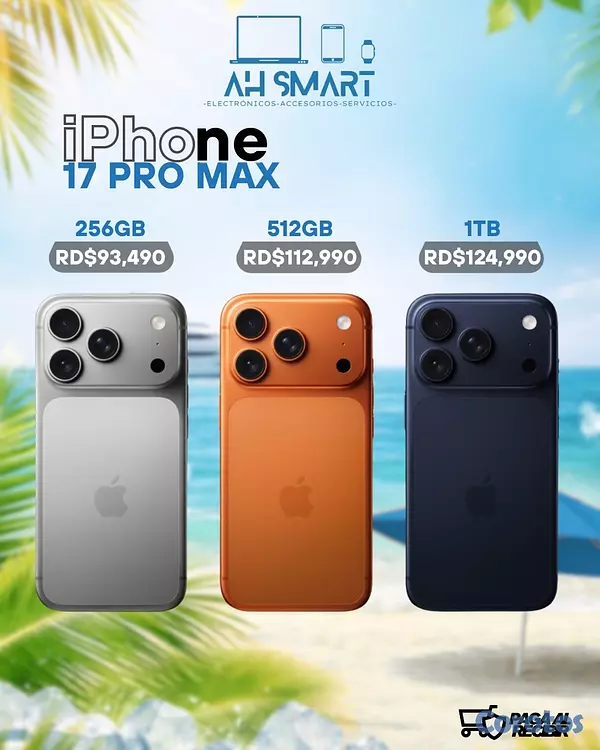 celulares y tabletas - iPhone 17 Pro Max 256GB 512GB 1TB Sellados Nuevos