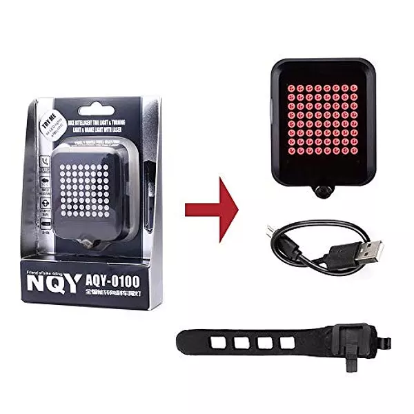 bicicletas y accesorios - Luz Led Señalizacion Automatica de Bicicleta Bike MTB ARO 29 27 7