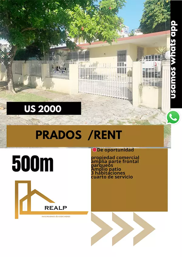 casas - Propiedad Comercial prados  1