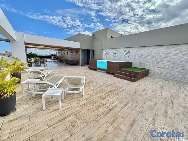 apartamentos - vendo Evaristo Morales tercer nivel tres habitaciones 2.5 baños dos parqueo  15
