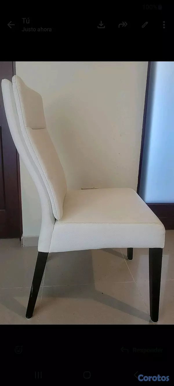 muebles y colchones - Comedor + credenza + espejo acabado en nogal | Venta por mudanza | Leer descrip. 6