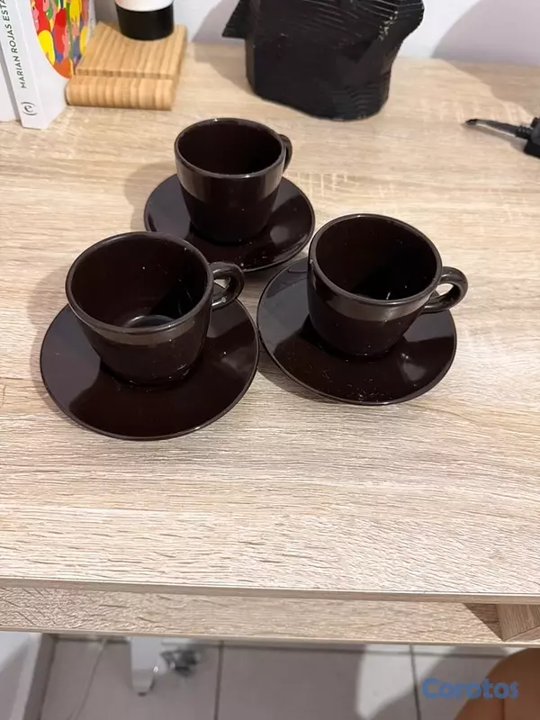 cocina - 3 tazas cafe espresso  2