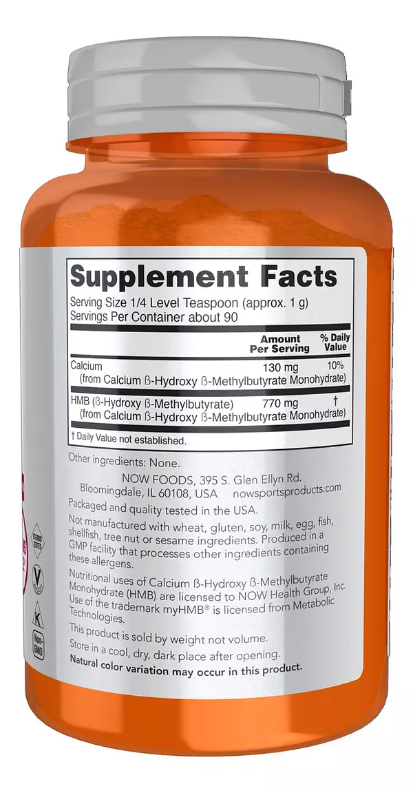 Salud y Equipamiento Médico - Now Sports Nutrition, Polvo De Hmb 2