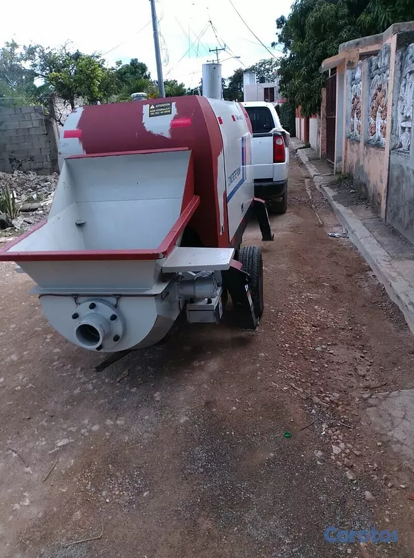 equipos profesionales - Ligadora de concreto con su bomba  4