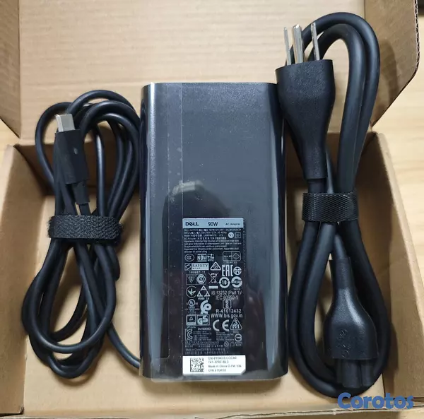 accesorios para electronica - Genuine 90W USB-C Type C AC Adapter Charger For Dell 3