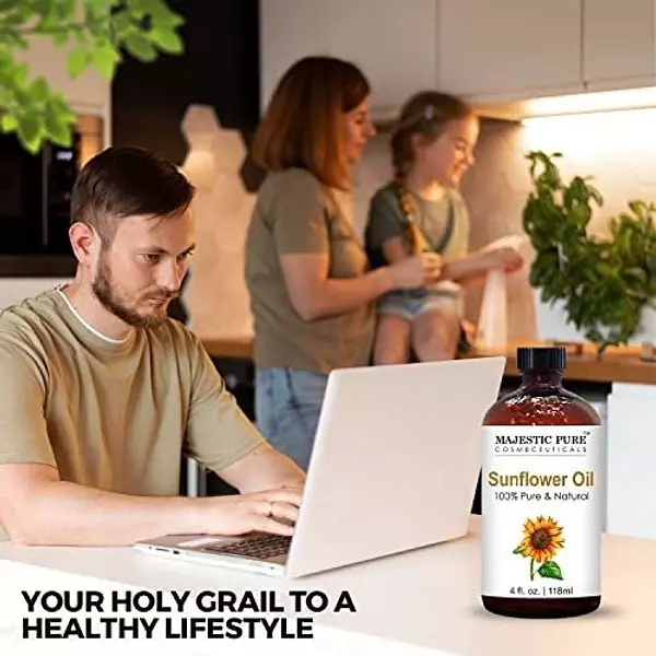 Salud y Equipamiento Médico - Aceite De Girasol Puro Y Natural  Majestic Pure 4