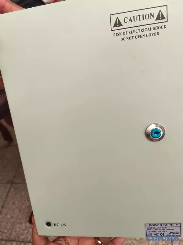 otros electronicos - Caja de Distribución de Energía para Cámaras de Se 5