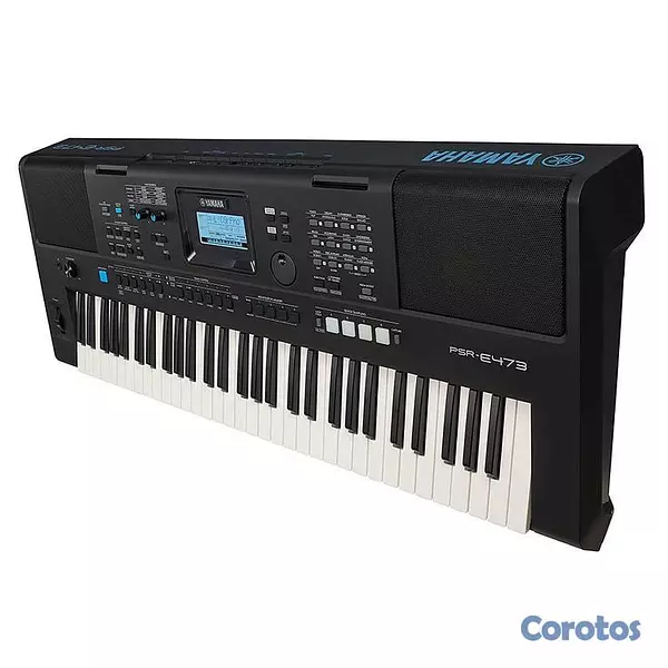 instrumentos musicales - PIANO YAMAHA PSR-E473 -61 TEC -destacado por su mo 1
